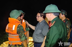Prime Minister Directs Response to Major Flooding in Hanoi’s Trung Gia Commune